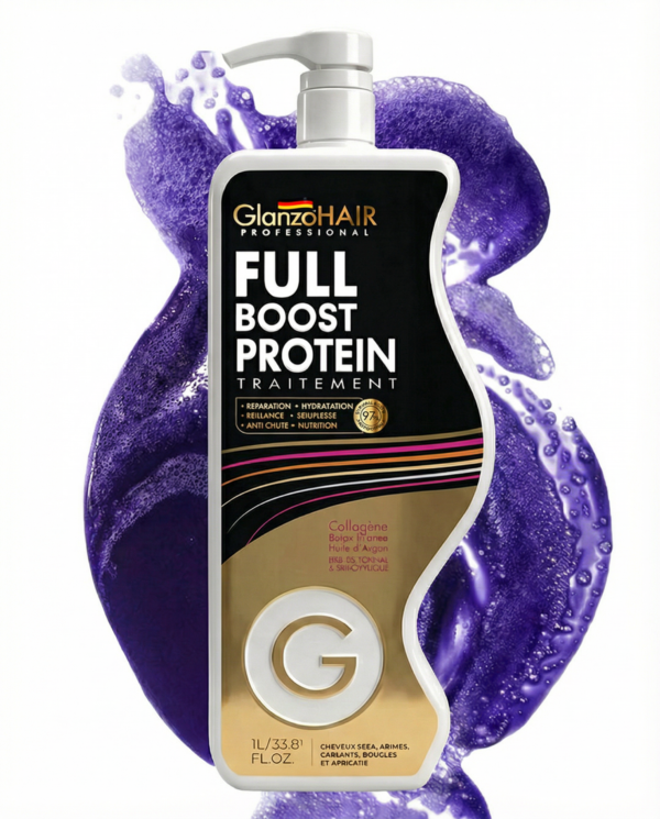 Glanzohair Professional Full Boost Protein Treatment – Collagen & Argan Oil